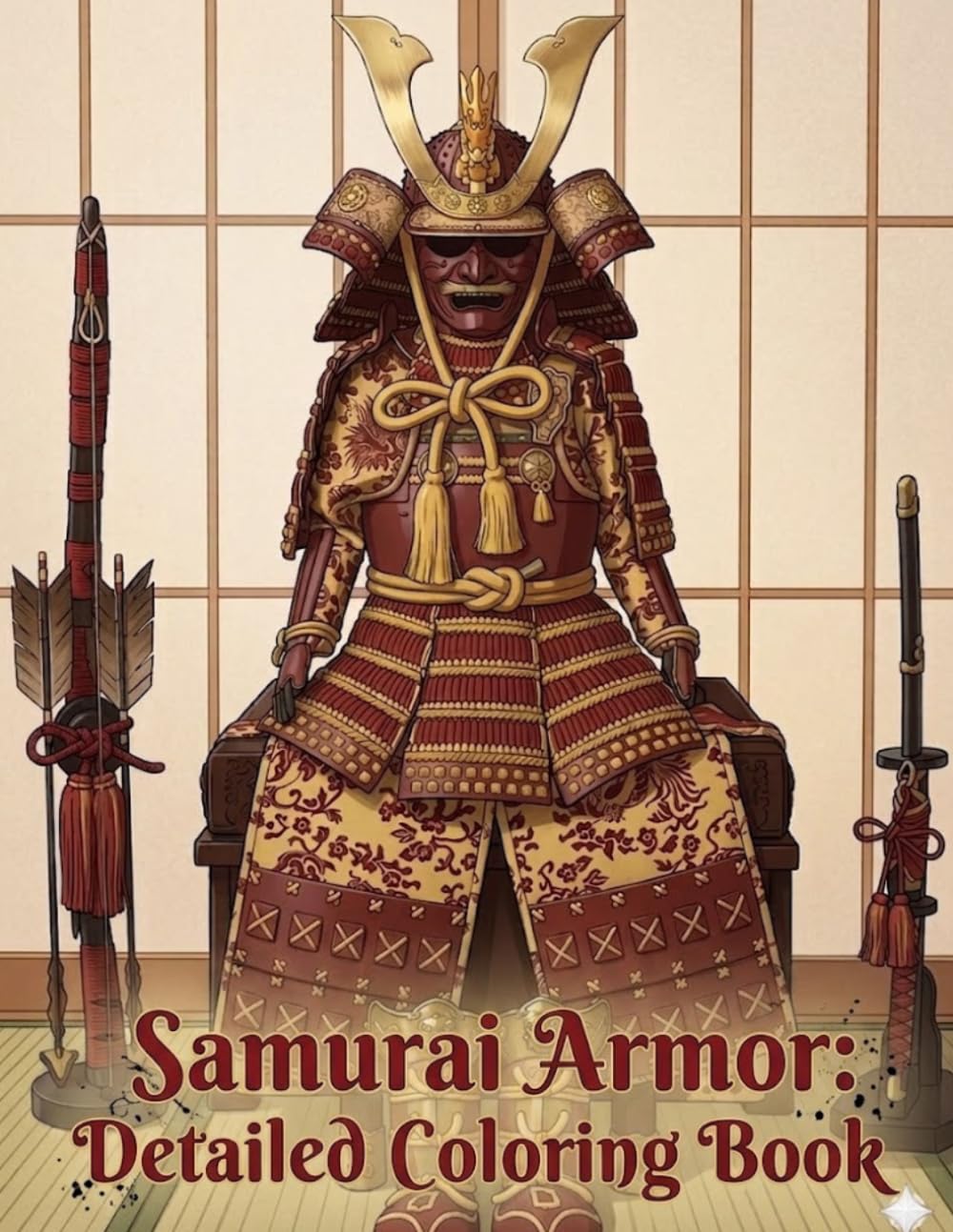 Samurai Armor: Detailed Coloring Book: EXPLORE FEUDAL JAPAN’S ARTISTRY (Japanese Coloring Book)