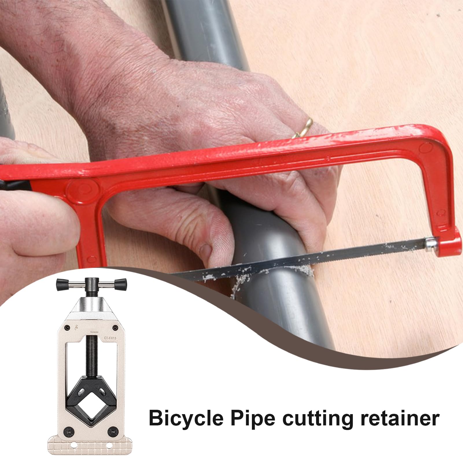 Guía para de Horquilla Herramienta de Corte con Diseño de Rosca en Aleación | Guía de de Horquilla Delantera para Bicicleta Para Senderismo Viajes Exteriores Hombres Mujeres