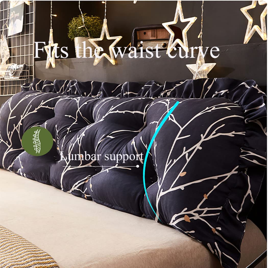 Bolster Driehoekig Hoofdeinde Rugleuning Positionering Ondersteuning Groot Leeswigkussen Voor Dagbed Stapelbed Afneembare Hoes(Size :200x20x60cm(79x7.8x23.6),Color:E Bolster Driehoekig Hoofdeinde Rugleuning Positionering Ondersteuning Groot Leeswigkussen Voor Dagbed Stapelbed Afneembare Hoes(Size :200x20x60cm(79x7.8x23.6),Color:E