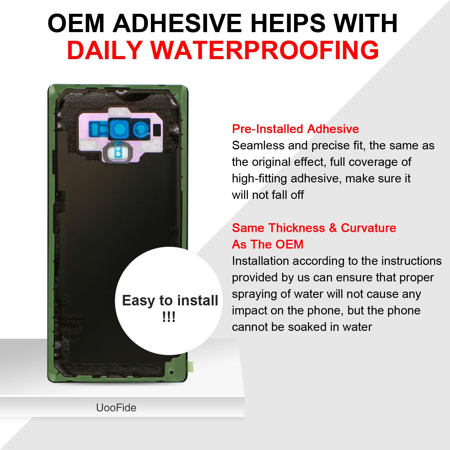 Amazon.com: UooFide Compatible for Samsung Galaxy Note 9