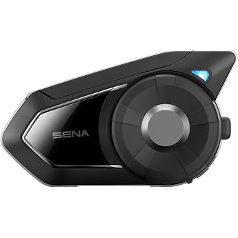 Sena 30K Bluetooth Headset for Motorcycles/Mesh Communication System with HD Speakers