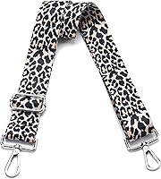 Vista 113 de Correa de Bolso Ancha Correa de Hombro Ajustable Correa de Repuesto Cruzada Correa de Bolso de Hardware Plateado