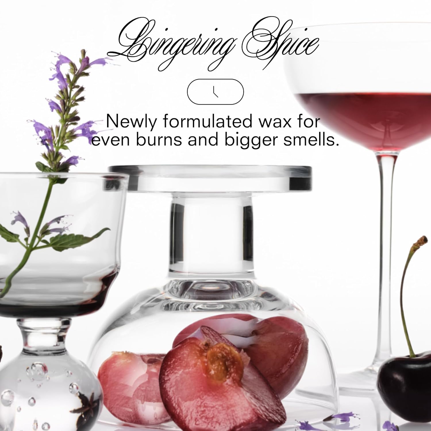 Boy Smells Starry Spice Candle – Sugar Plum, Red Wine, and Incense – Fruity and Spicy Scented Holiday Candle - Image 4