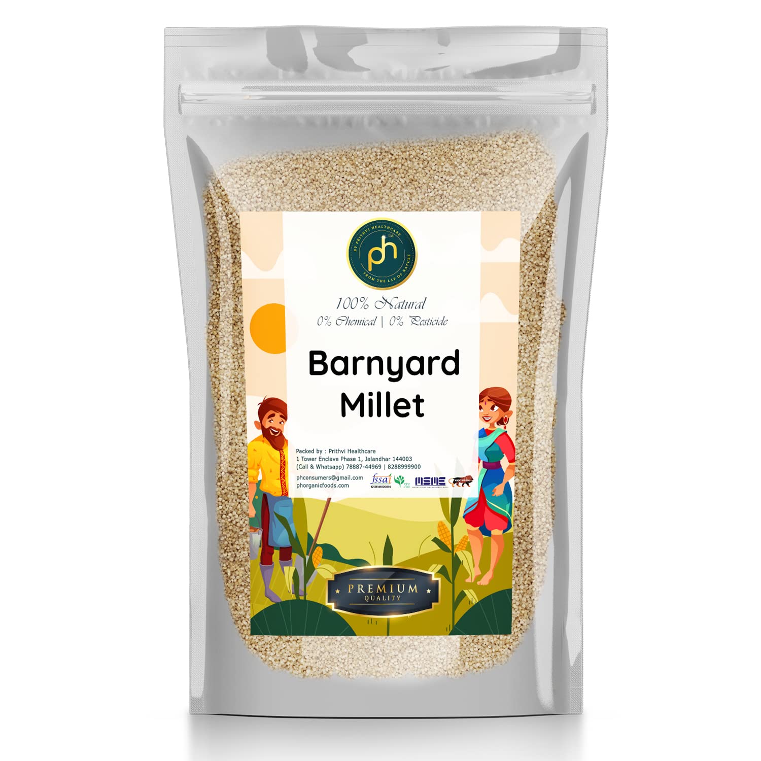PHs Organic Barnyard Millet 500G | Gluten Free | Good source of protein, carbohydrate, fiber, and micronutrients (B0B2MV23PL) Amazon Price History, Amazon Price Tracker