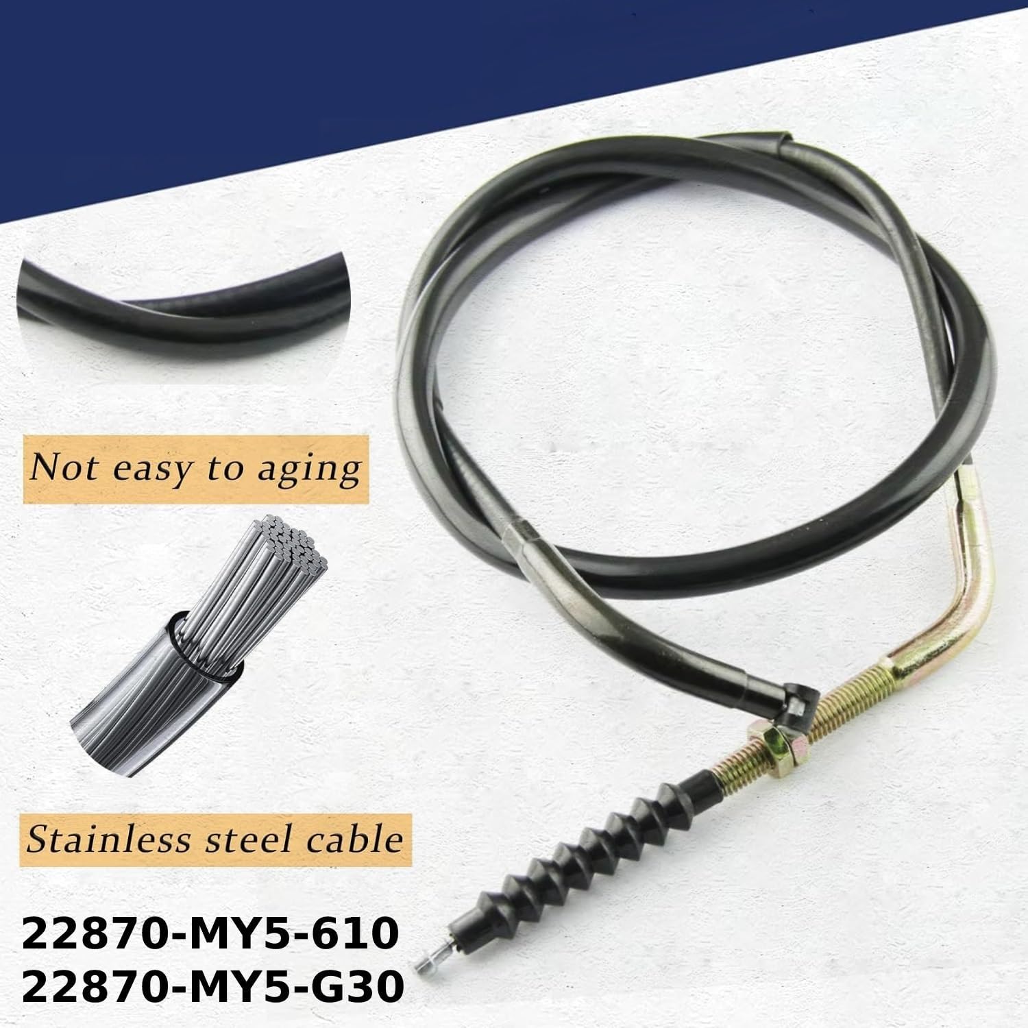 Motorcycle Clutch Drive Cable Motorcycle Clutch Cable Pull Brake Line For CB250 JADE250 CB400F CB-1 CB400SF CB400 CB 400SF 400 250 400F 22870-KAF-000