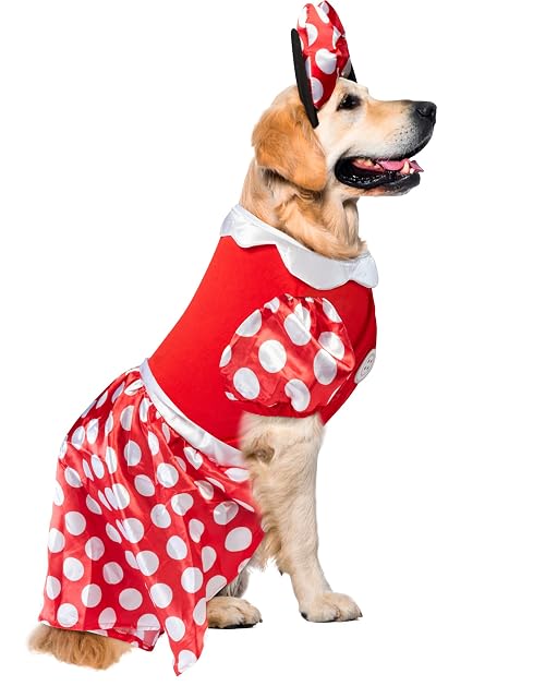 Foto 8 de 8 de Rubie'S Disney: Disfraz de Mickey Mouse y Amigos para Mascotas, Perro Grande Minnie Mouse, Rnumx-Large