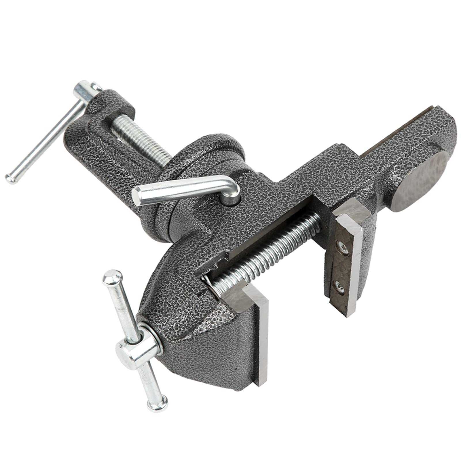 Imadło stołowe 80mm 360 stopni Miniaturowy zacisk żeliwny Imadło stołowe Łatwa instalacja Wyposażenie warsztatu