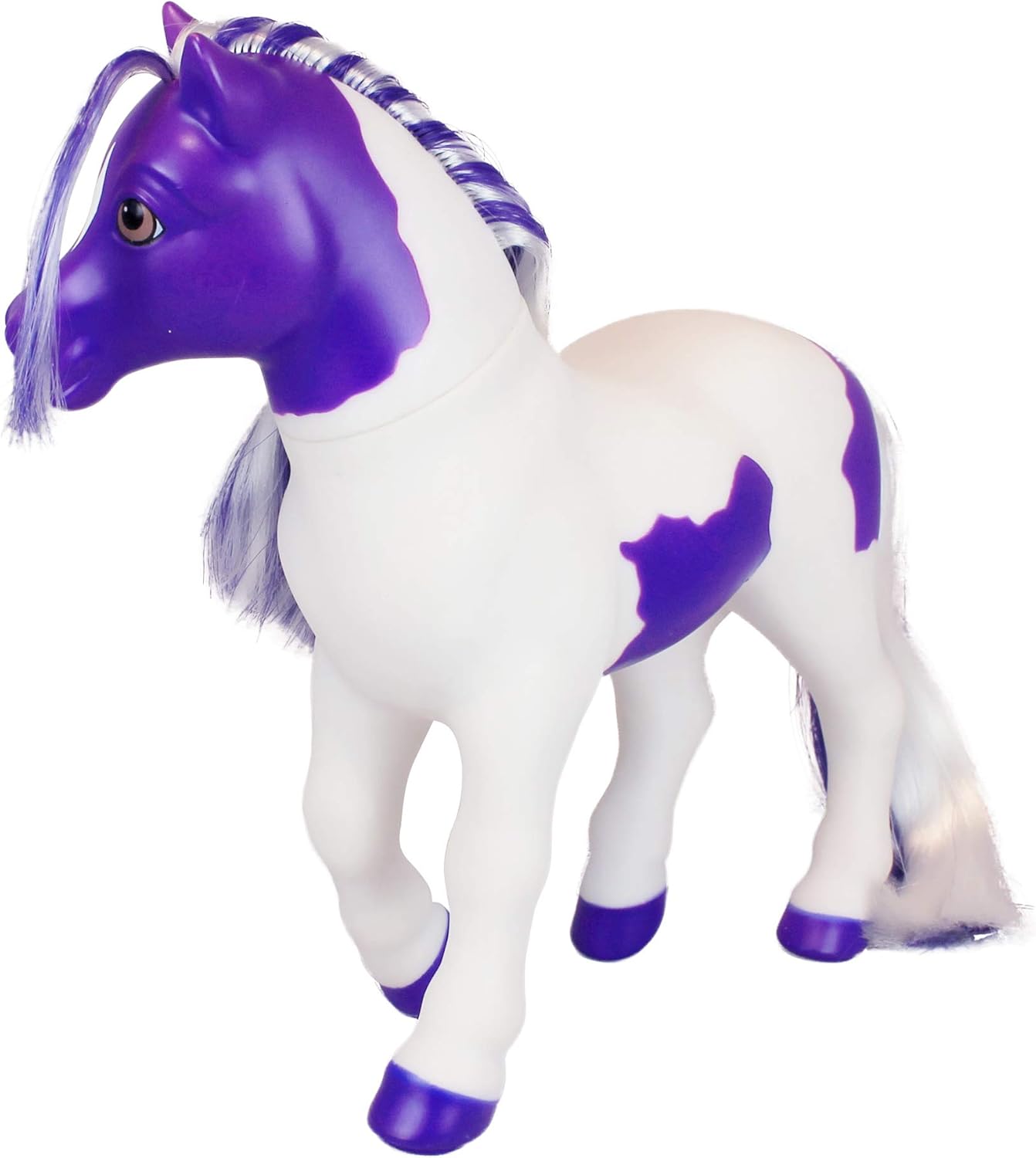 Breyer Horses Color Changing Bath Toy | Ella the Horse | Purple / White with Surprise Pink Color | 7" x 7.5" | Horse Toy | Ages 2+ | Model #7107 : Breyer Pony Gals: Toys & Games