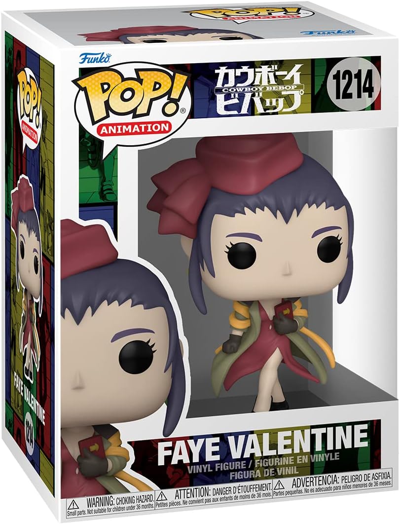 Funko Pop Animation: Cowboy Bebop - Faye Valentine - Collectable Vinyl Figure - Gift Idea - Official Merchandise - Toys for Kids & Adults - Anime Fans - Model Figure for Collectors and Display