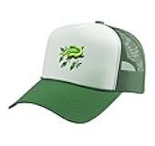 Funny Green Tree Python Lover Reptile Keeper Pet Owner Snake Trucker Hat with Adjustable Mesh Back