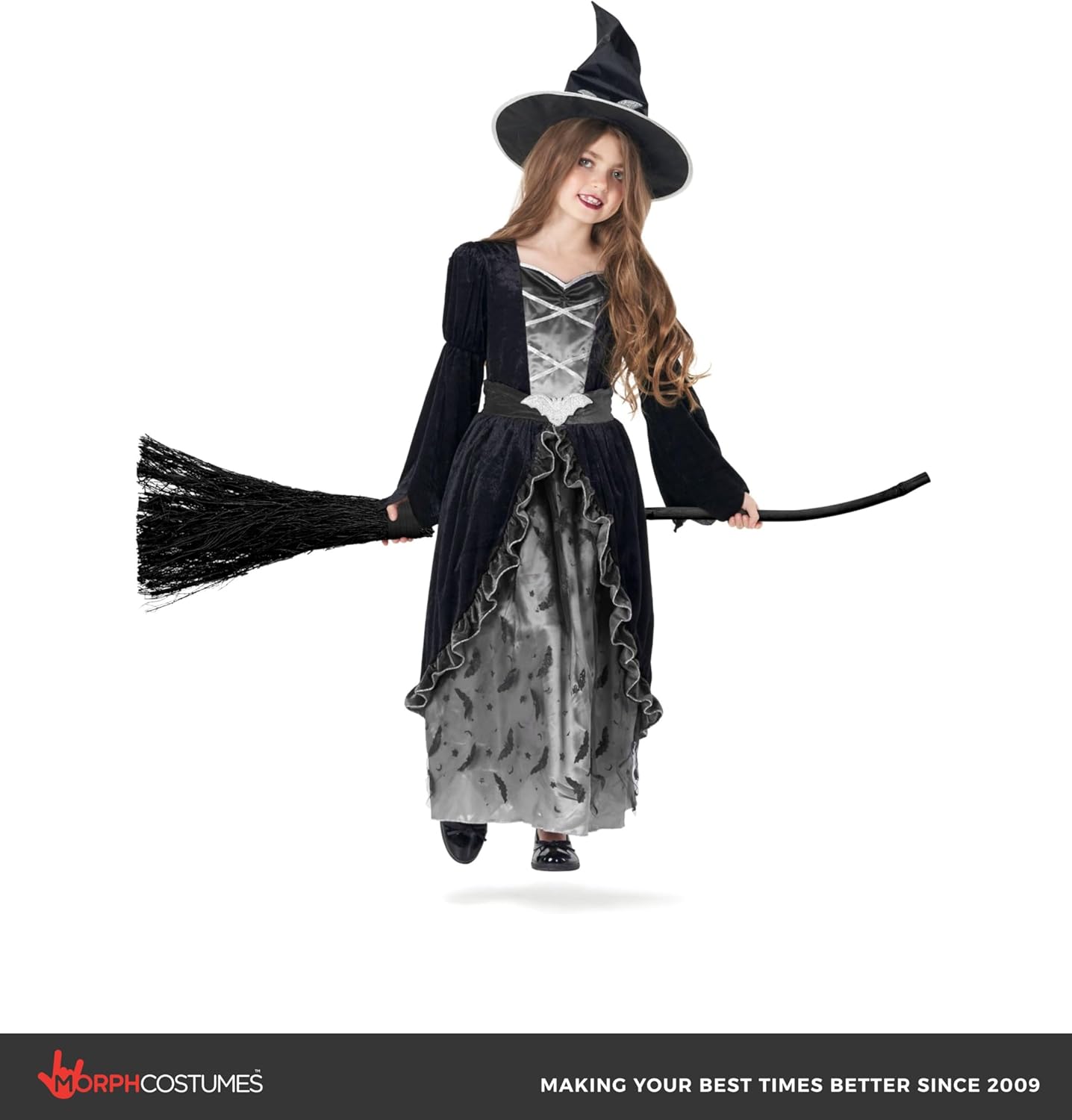 Morph Witch Costume Kids, Witch Costume For Girls, Halloween Costumes For Girls And Toddler - Image 4