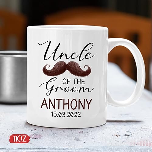Vista 35 de Regalo personalizado para hermana del novio, taza de hermana del novio, taza de boda personalizada para hermana del novio, regalo de boda para Taza