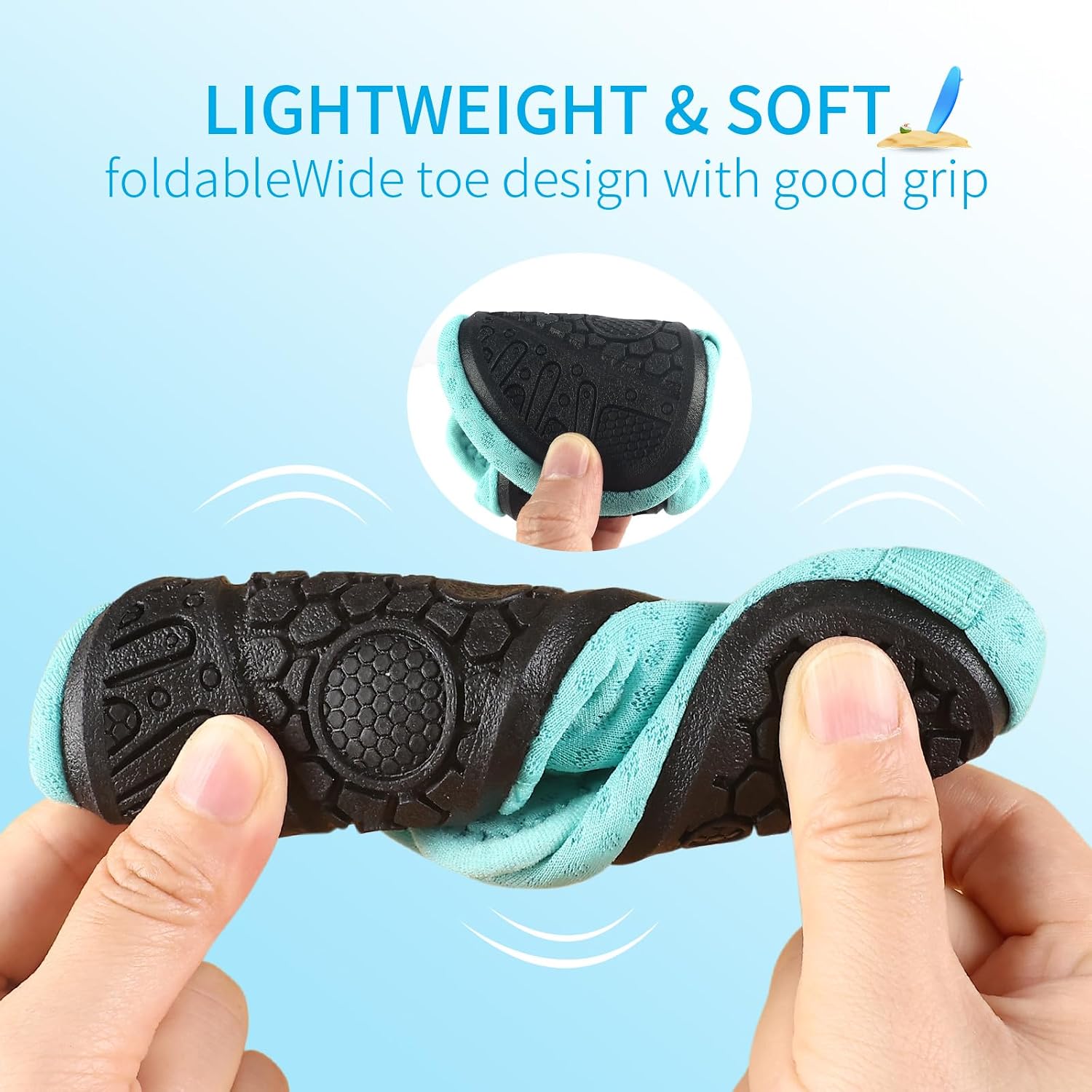 Kids Boys Girls Toddler Water Shoes,Kids Swim Shoes Non Slip Quick Dry Beach Shoes,Barefoot Sports Aqua Socks Fast Dry for Beach Sports Outdoor