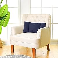 Vista 3 de Queekay Almohada de Soporte Lumbar de Vellón de 3 Secciones Almohada de Respaldo para Silla de Oficina para Soporte de Espalda Cojín Lumbar Cómodo