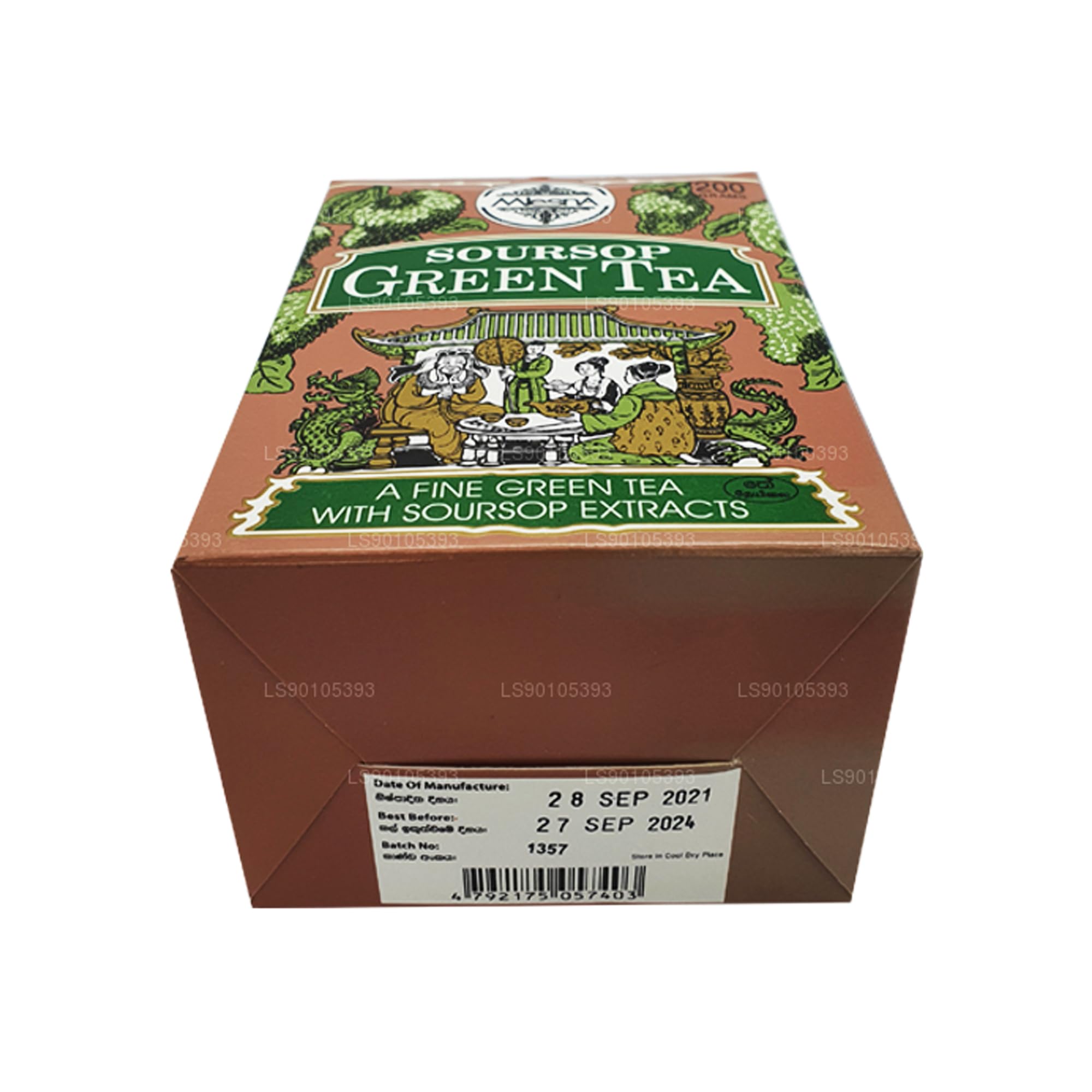 Amazon.com : Mlesna Soursop Graviola Flavored Green Tea Loose Tea