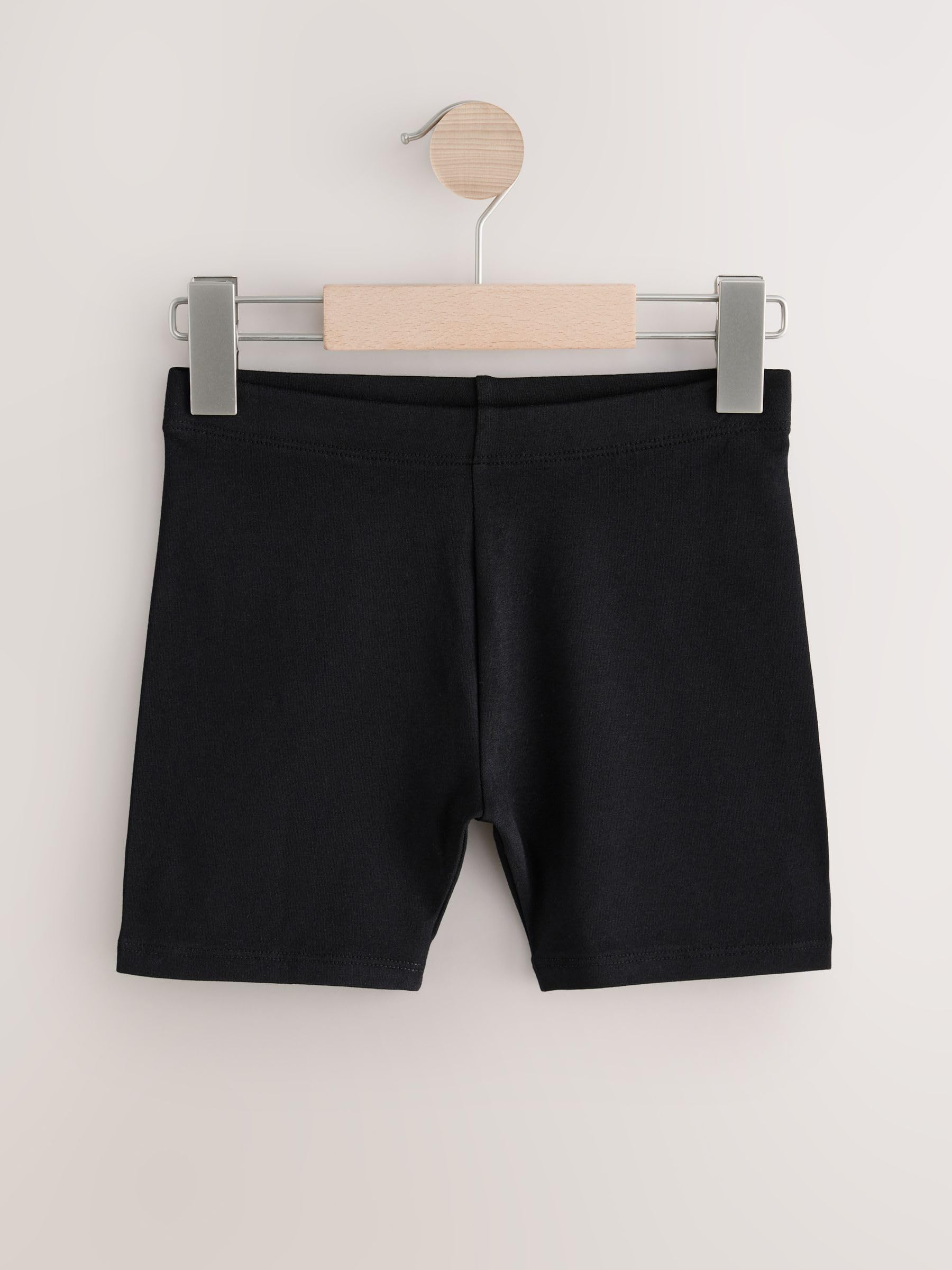NEXT Mädchen Radlershorts mit viel Stretch, 7er-Pack Schwarz 168