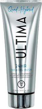 Power Tan Ultima Quad Hybrid Sunbed Tanning Accelerator Cream  DHA Free, Vitamin D & Beta Carotene, Fast Dark Tan, Tingle-Free, Prebiotic Skin Booster | 250 ml