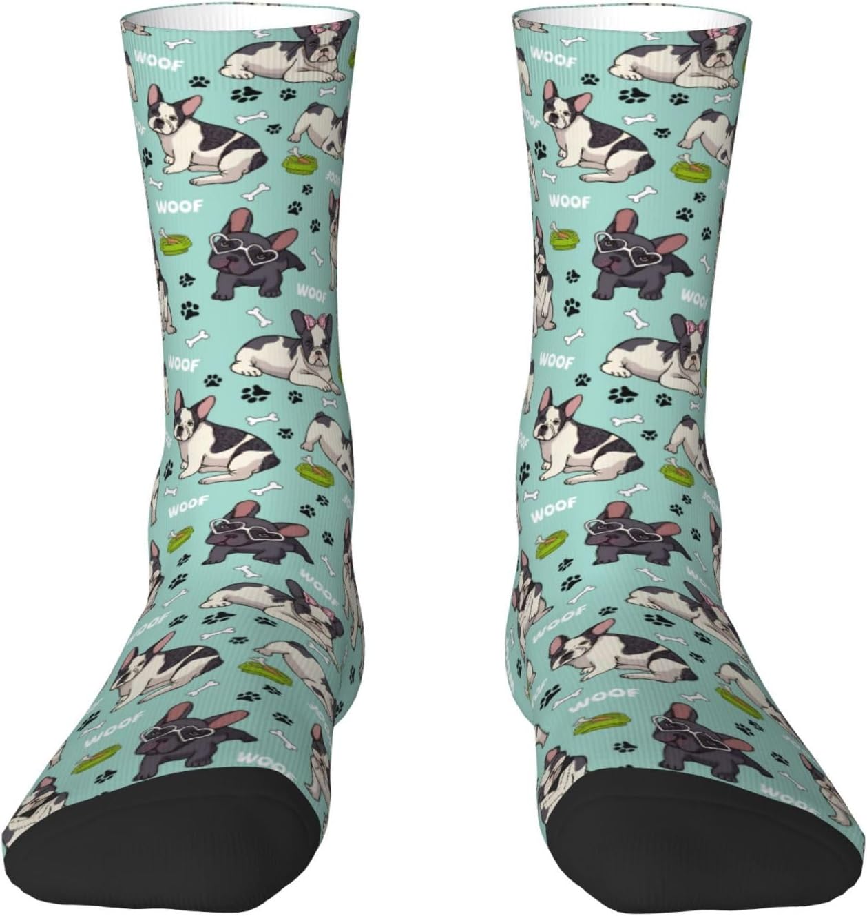 Dachshund Socks, Novelty Dachshund Socks Crew Socks for Men and Women, Funny Crazy Socks Winter - Image 3