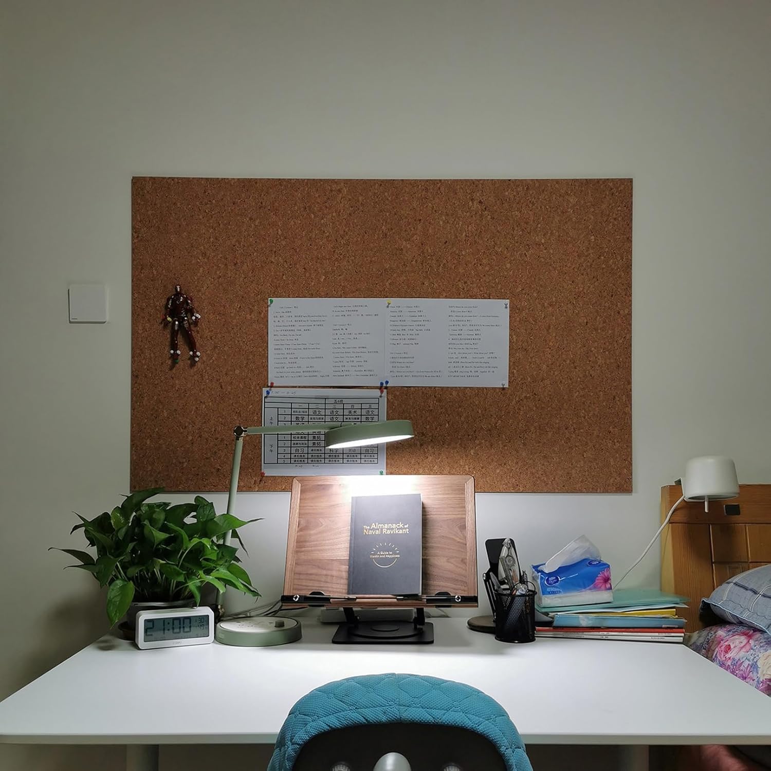 LYZLPHLL Cork Roll, Cork Board Sheet, High Density Cork Roll, Cork Floor Tiles, Easy to Cut, 1/3" 1/4" Thick, for Office Home School DIY Supplies, Brown (Color : Thick 8mm, Size : 1mx3m(3.3ftx9.8ft))
