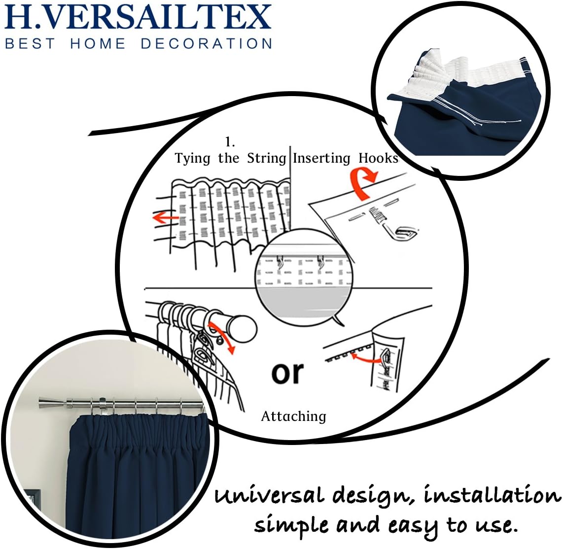 H.Versailtex 2 Pieces Anti - Image 3