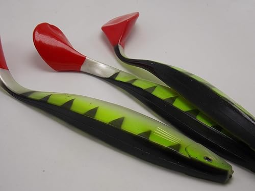 Miniatura 3 de 3 piezas de paletas grandes de 10 pulgadas para cebos de acción rápida