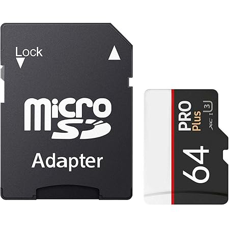 Amazon Micro Sdxc Card マイクロsdカード 4k撮影 ビデオ録画 高速データ転送 A1規格 Class 10 アダプター付き 64gb Lirec Microsdカード 通販