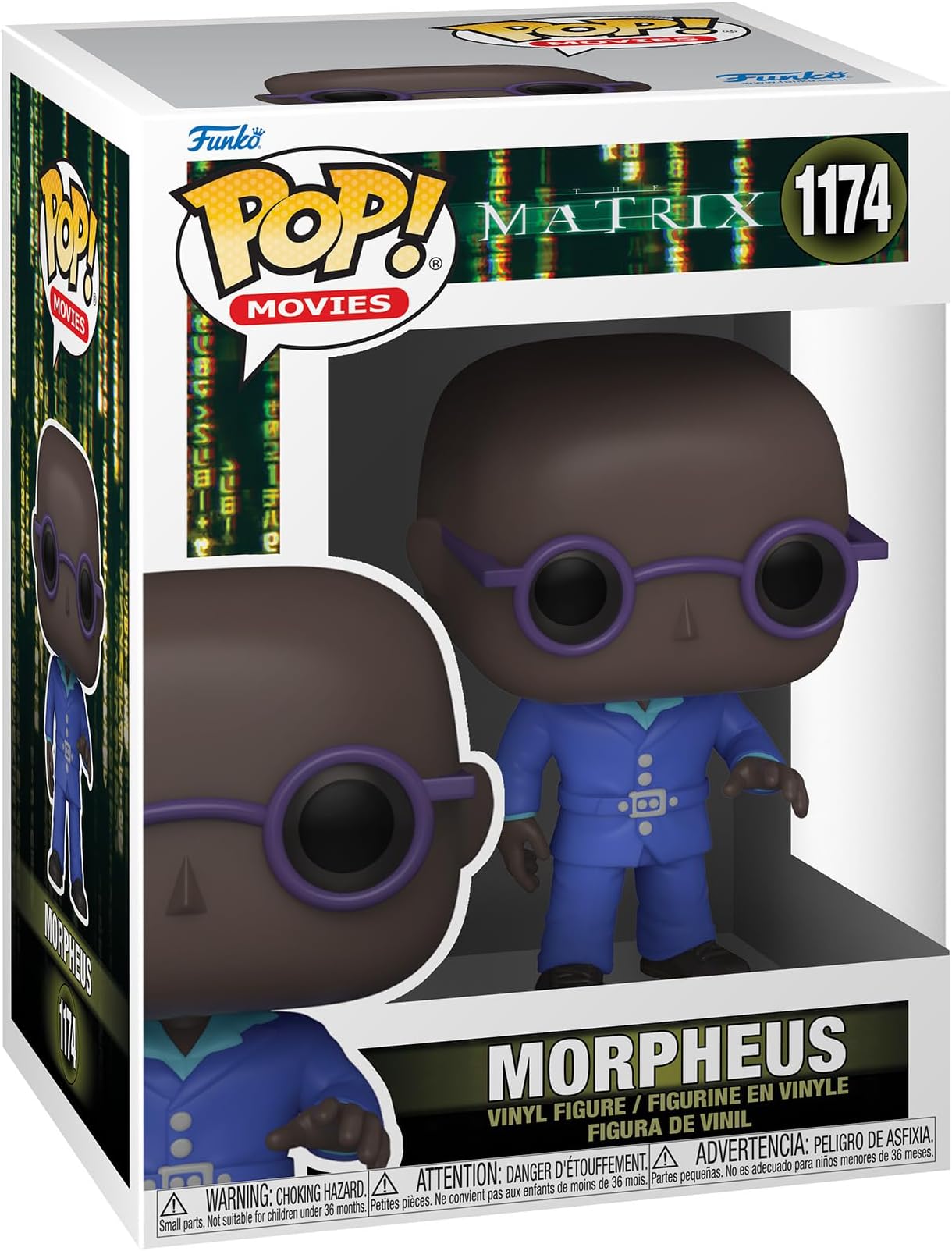Pop! Movies: the Matrix 4- Morpheus - Collectable Vinyl Figure - Gift Idea - Official Merchandise - Toys for Kids & Adults - Movies Fans - Model Figure for Collectors and Display