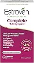 Estroven Complete Multi-Symptom Menopause Supplement for Women, 28 Ct., Clinically Proven Ingredient Provide Menopause Relief & Night Sweats & Hot Flash Relief* Drug-Free & Non-GMO