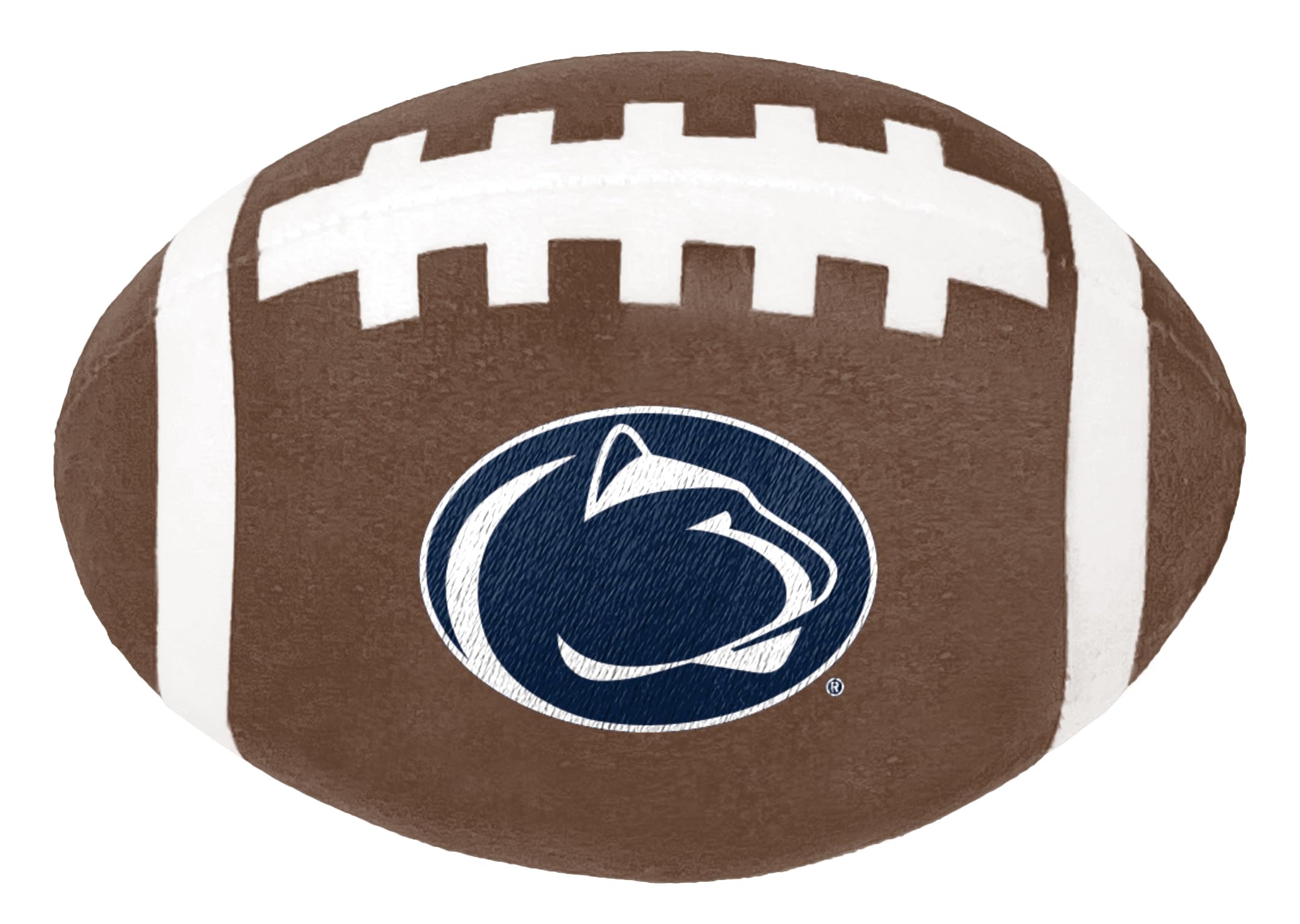 Officially Licensed NCAA Football Dog Toy with Squeaker - Durable & Fun for All Dogs (Penn State Nittany Lions)