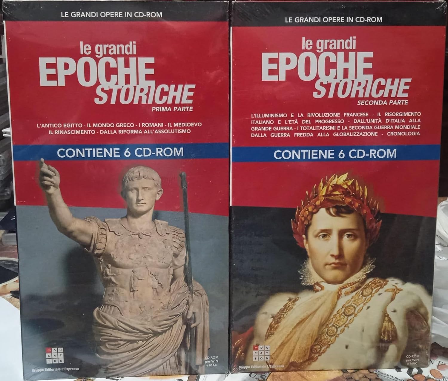 Le Grandi Epoche Storiche 12 CDROM