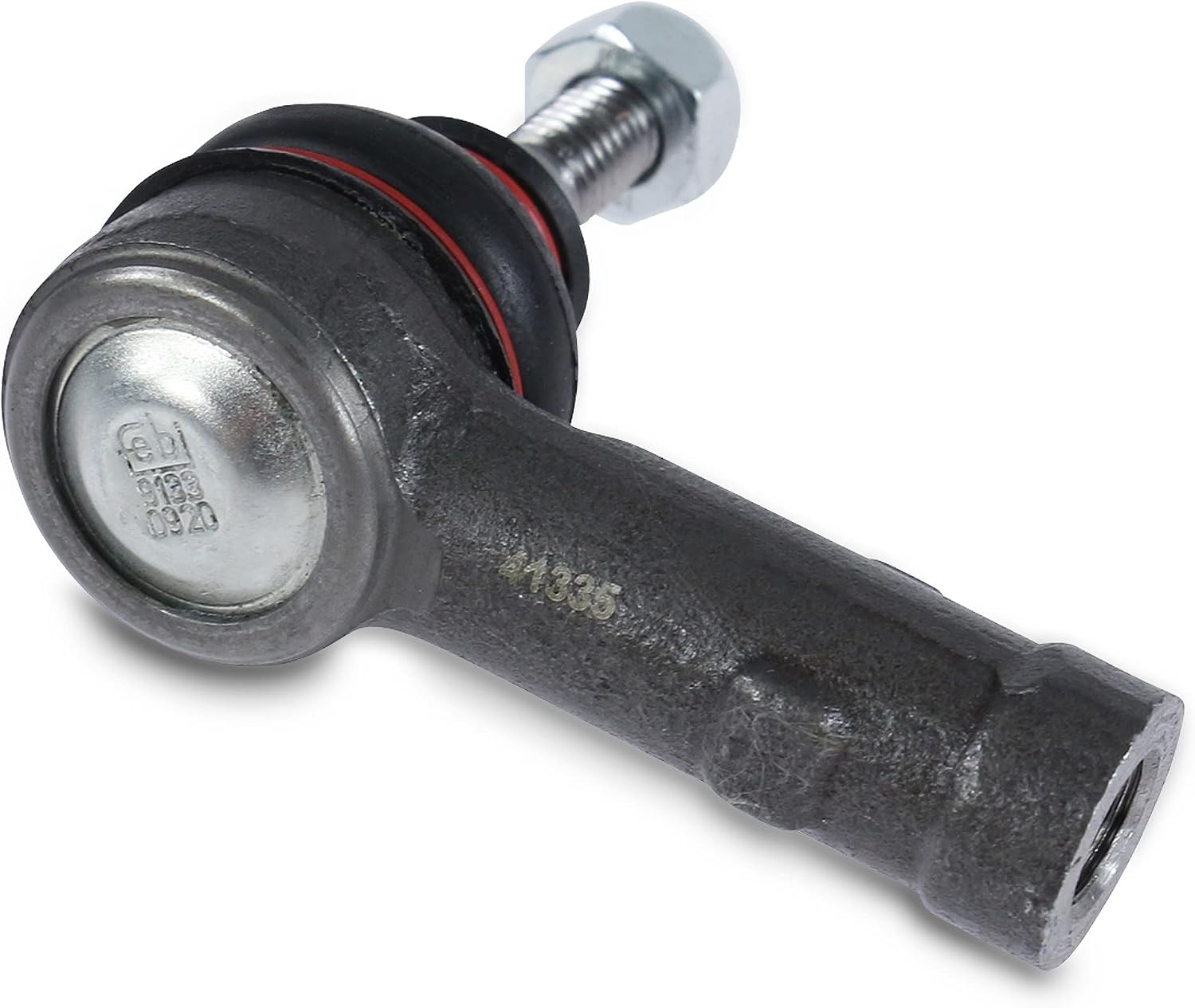 febi bilstein 41335 tie rod end with lock nut (front axle both sides) - Pack of 1