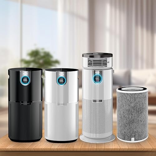 Miniatura 5 de Filtro de repuesto para Shark HP201 HP202 Clean Sense MAX, compatible con filtros HEPA verdaderos HP200 HP301 HP302 HC500 HC501 UA205 AP1000 True