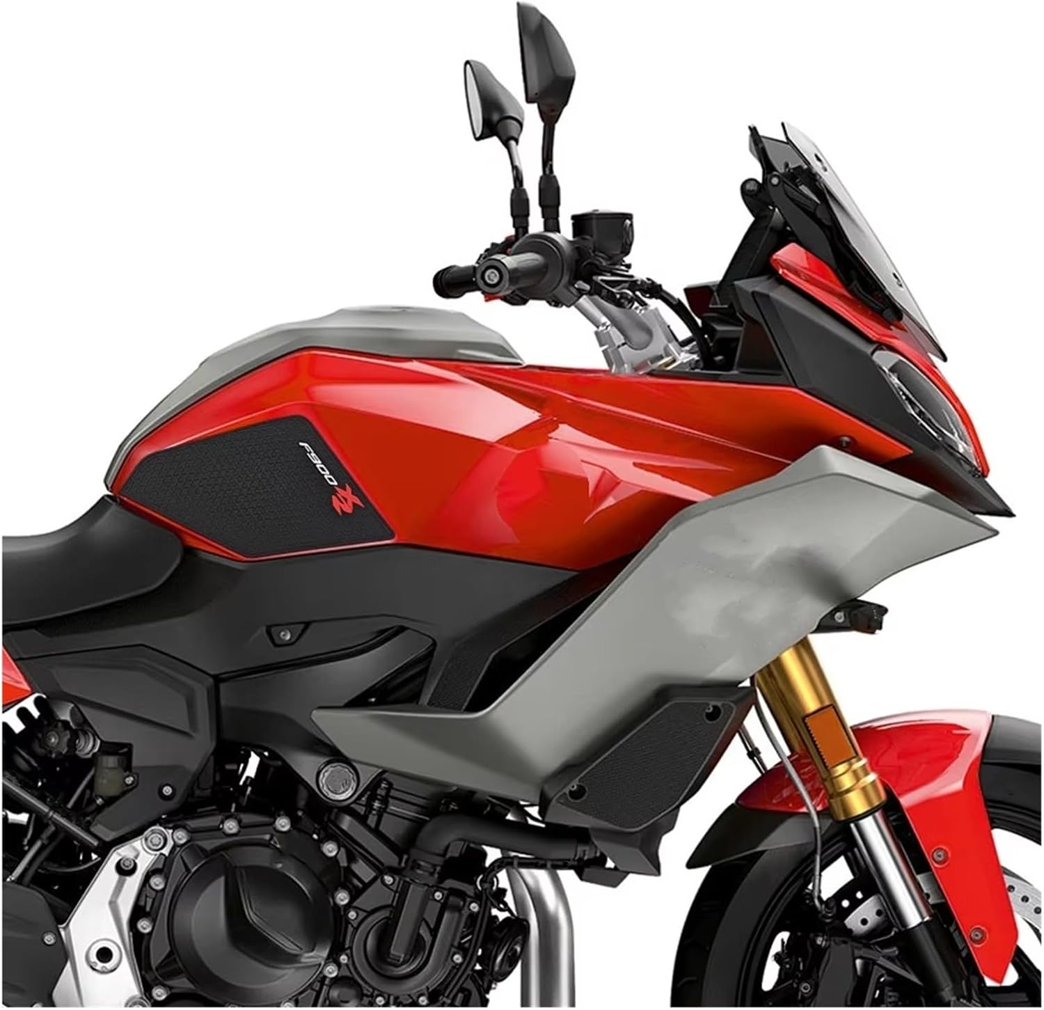 For BMW For F900XR 2021 2026 Motorcycle Fuel Tank Sticker Anti Slip Protective Knee Grip Traction