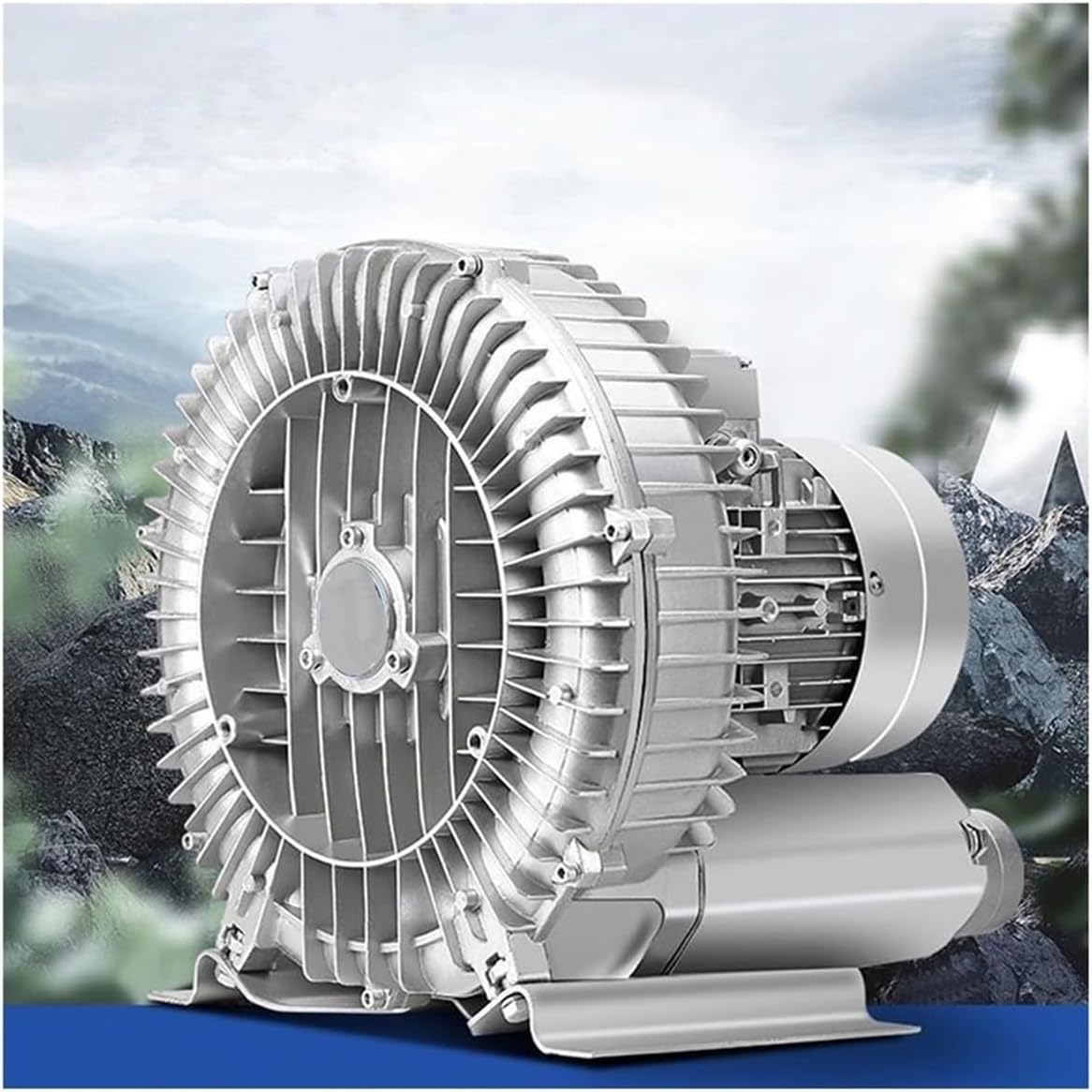 0.16 HP Regenerative Blower, Turbine Blower 110v Single Phase High-Pressure Industrial Vacuum Pump 447L/min, Max. Suction Pressure 6.7kPa/26 H2O(250W/0.34HP)