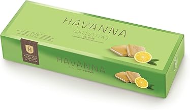 Havanna Lemon Cookies | Cookies Filled with Soft Cream | Box 6 Units | 150 g