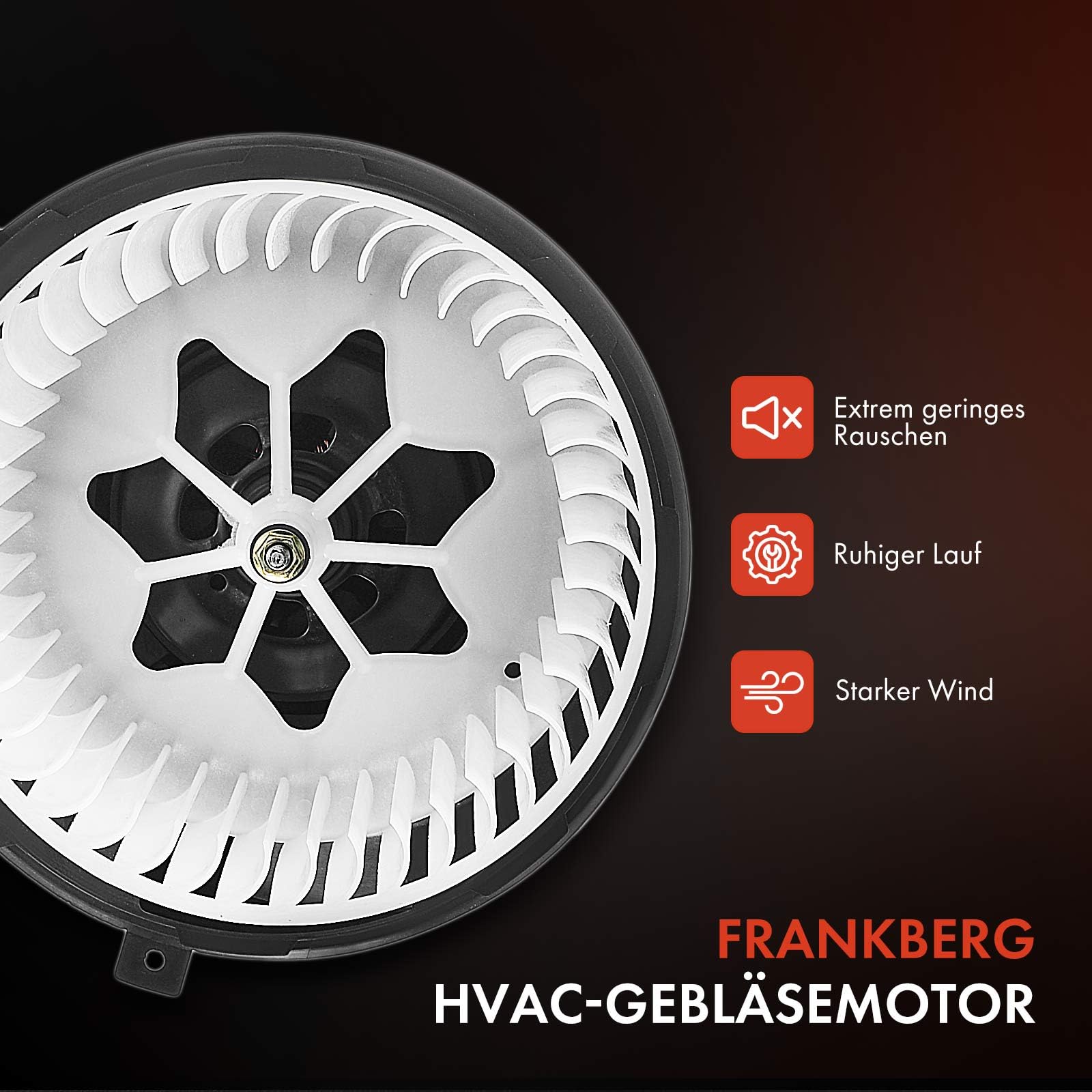 Frankberg Motor del ventilador del calefactor Compatible con Golf VI 5K1 Golf V 1K1 Golf Plus 521 5M1 Golf VI Variante AJ5 Yeti 5L Replace# 700182