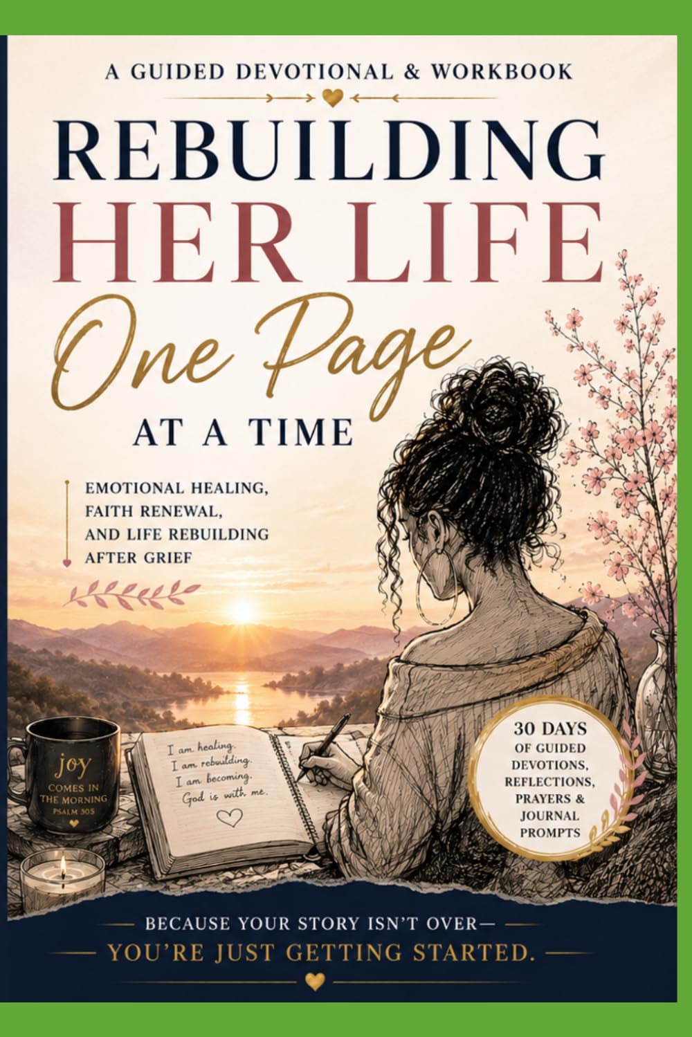 Rebuilding Her Life One Page at a Time: Emotional Healing, Faith Renewal and Life Rebuilding after Grief