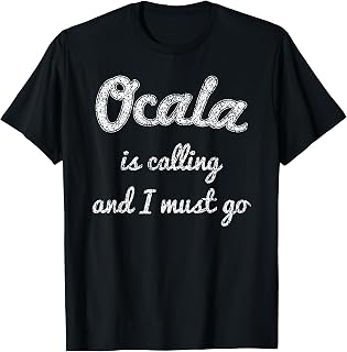 OCALA FL FLORIDA Funny City Trip Home Roots USA Gift T-Shirt