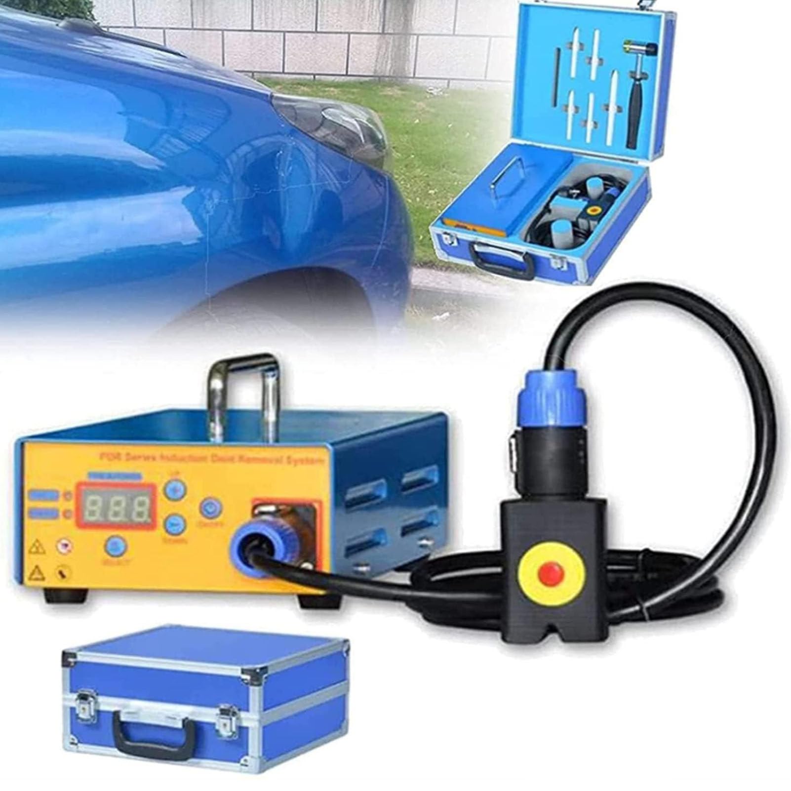 Máquina digital PDR 1000W con sistema portátil de inducción térmica