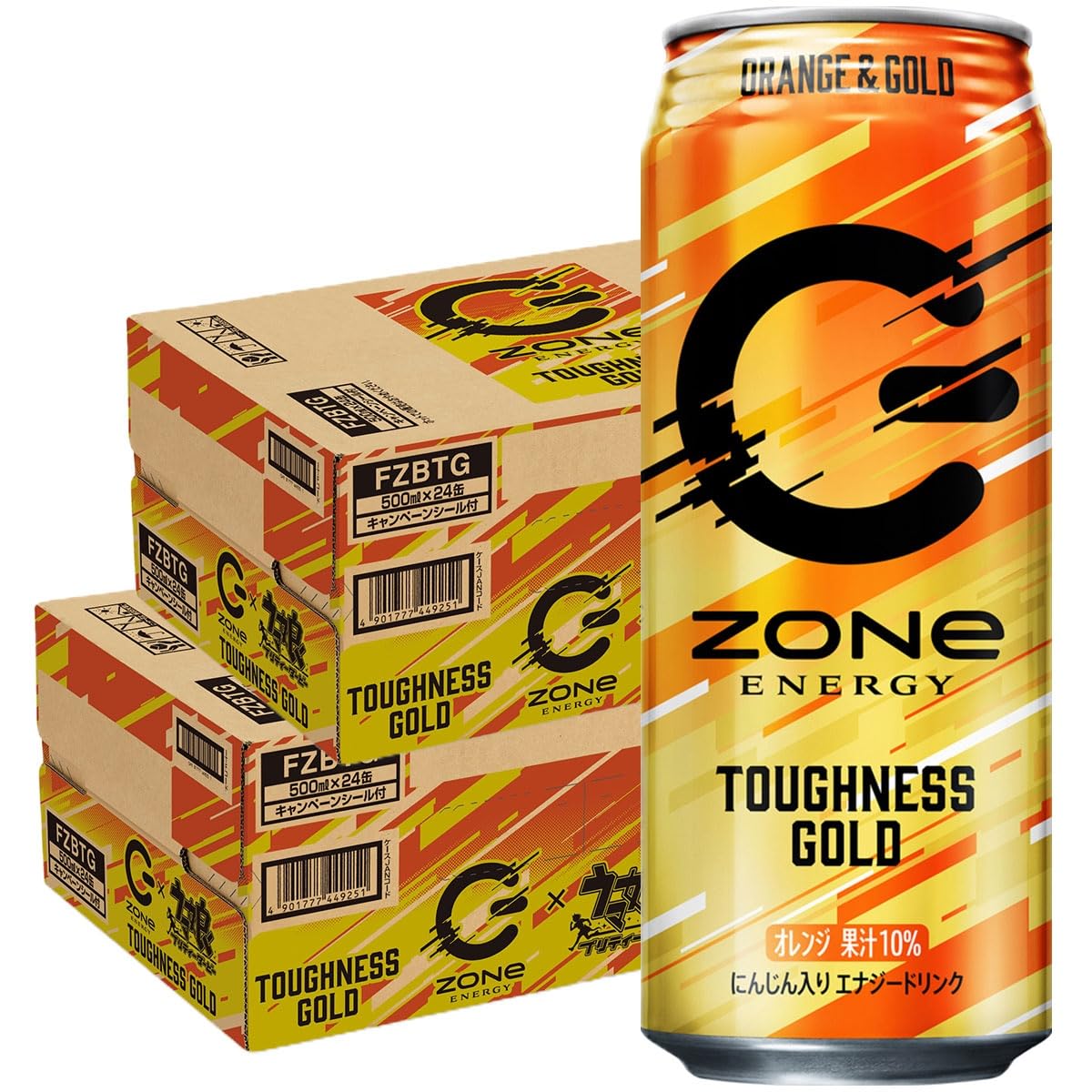 Amazon.co.jp: サントリー ZONe ENERGY TOUGHNESS GOLD 500ml×2ケース