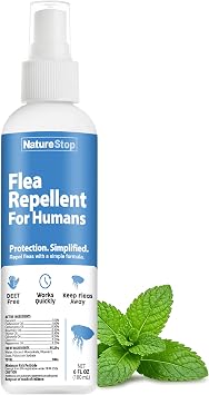 NatureStop Flea Repellent for Humans 6oz