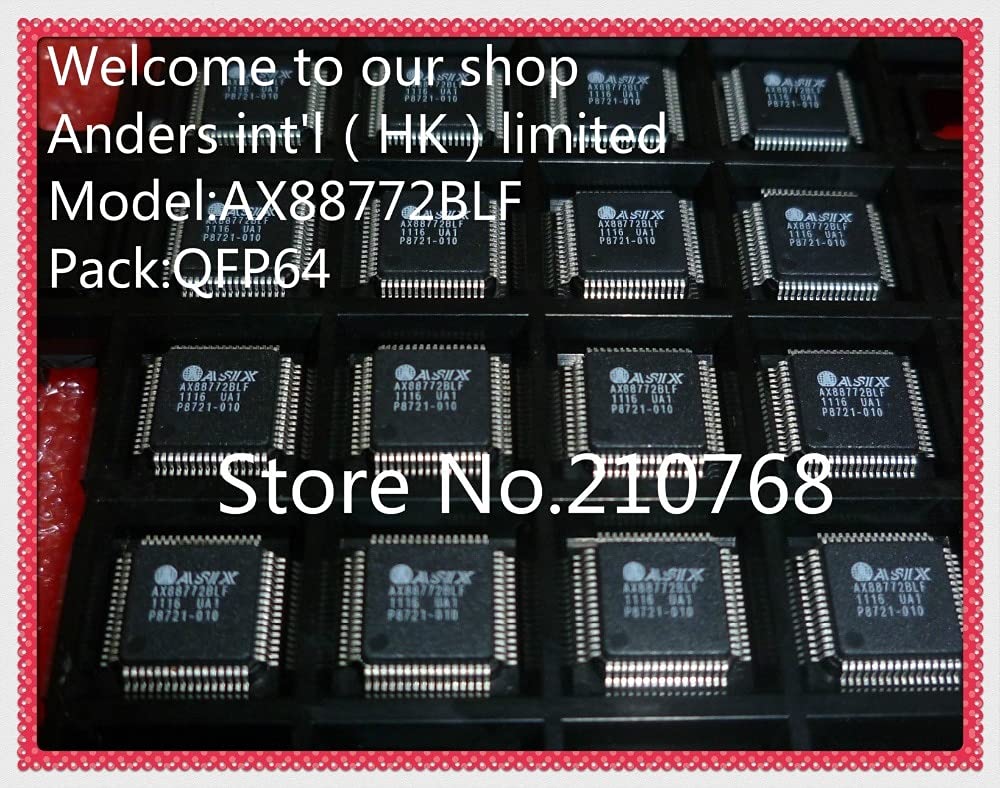 Anncus ICS 100% AX88772BLF AX88772B-LF AX88772B AX88772 LQFP64