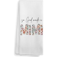 Mimi Kitchen Towels Dishcloths, Mimi Gifts for Grandma from Grandkids, Grandma Gifts, Make a Mimis Drying Cloth Hand Towels Tea Towels for Bathroom Kitchen, 1624 Inches