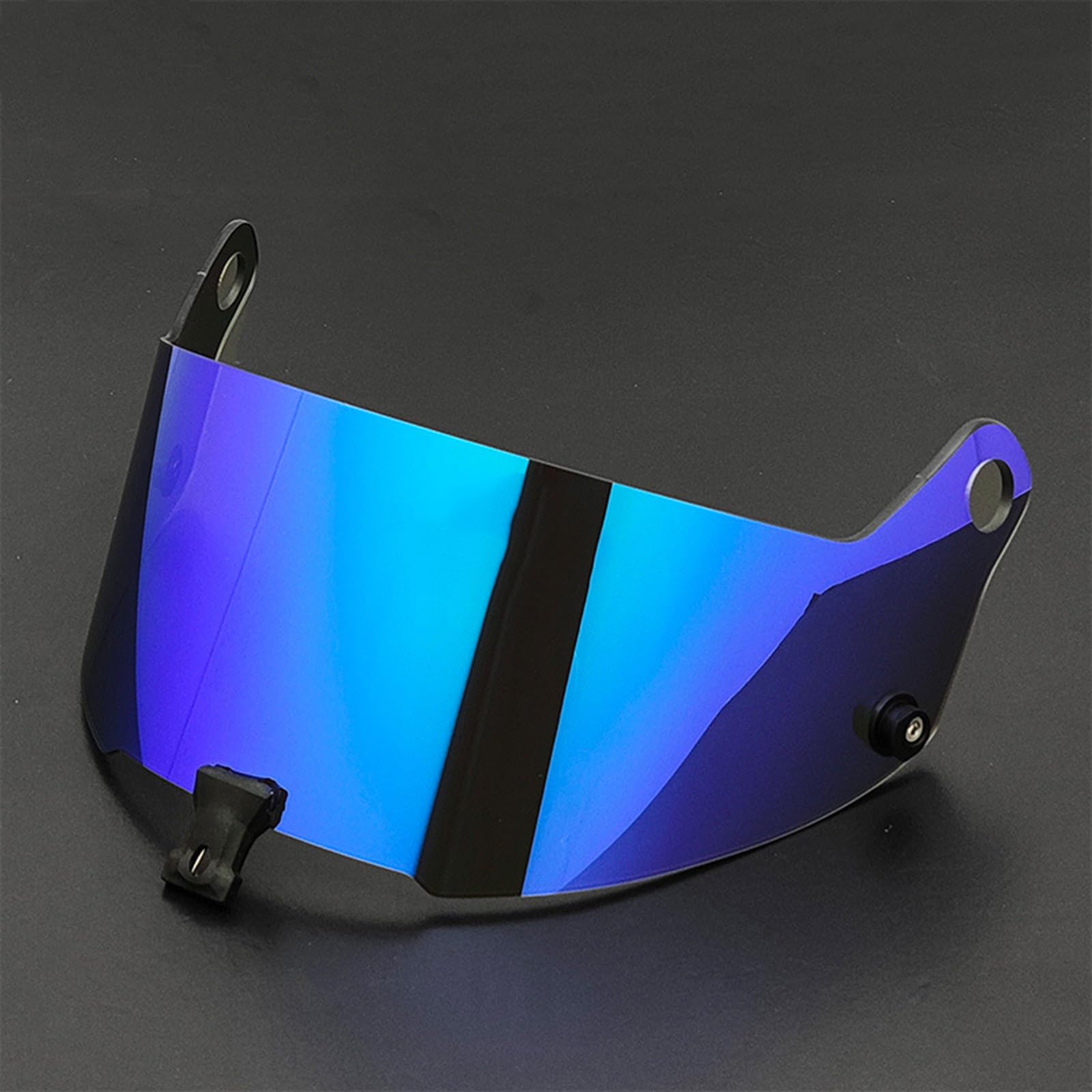 Motorcycle Motorcycle Helmet Face Shield for STILO ST5,Tinted Anti-Scratch Visor Replacement, Style Protection Lens, Multi‑Colour Options Helmet Accessories,D Gold Red(C Blue Plating)
