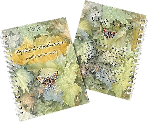 Libro de calcomanías, calcomanías de diario, libro de calcomanías para adultos, adolescentes y niños, libro de calcomanías, 6 páginas transparentes