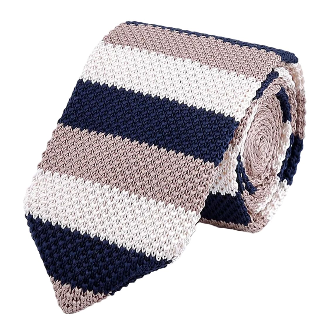 Dcvmvmn Corbata de punto ajustada para hombre, corbata casual para padrinos de boda, corbata ajustada, accesorios de regalo, 24, X-Large