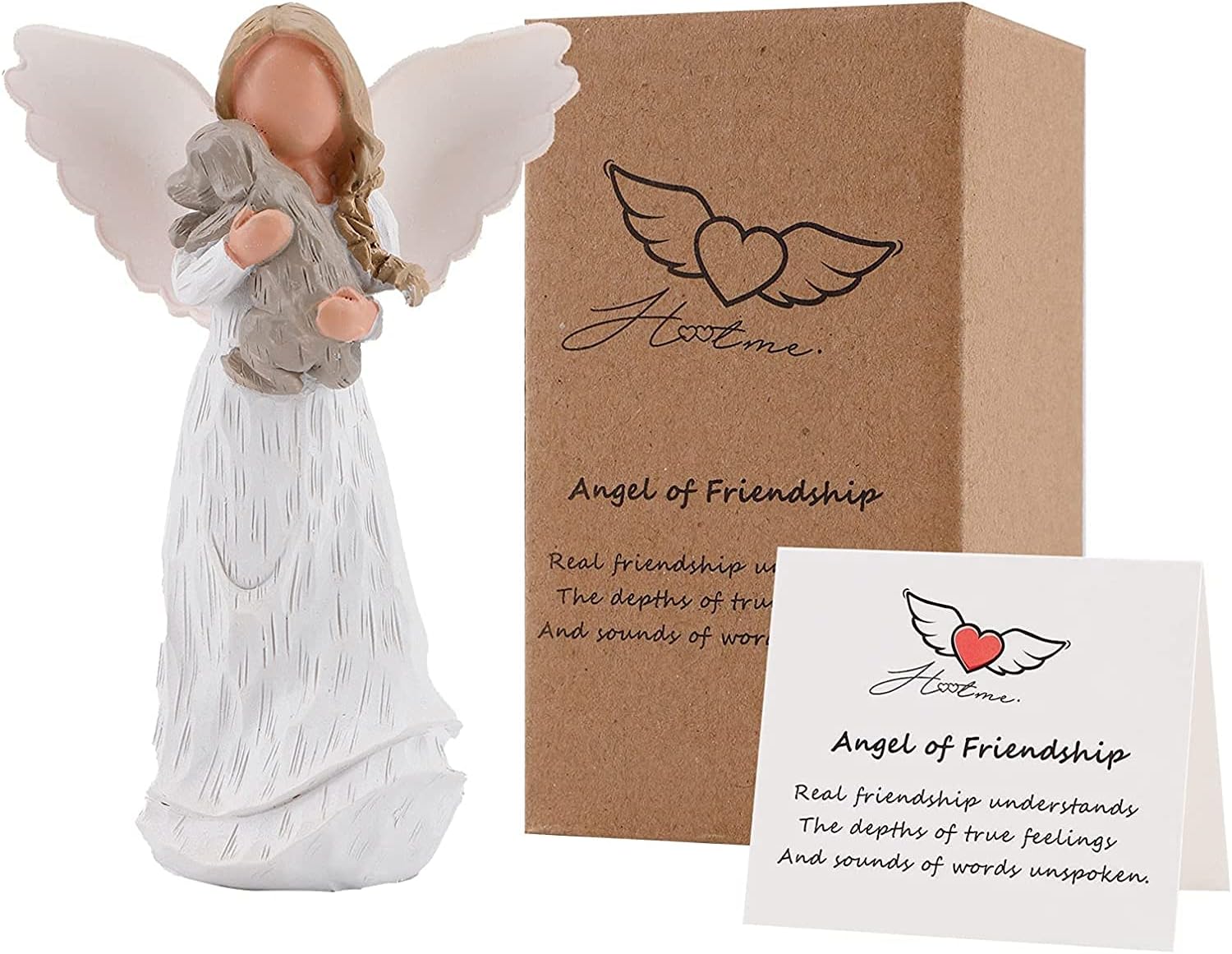 Dog Angel Figurines Pet Memorial Gifts Angel of Friendship Dog