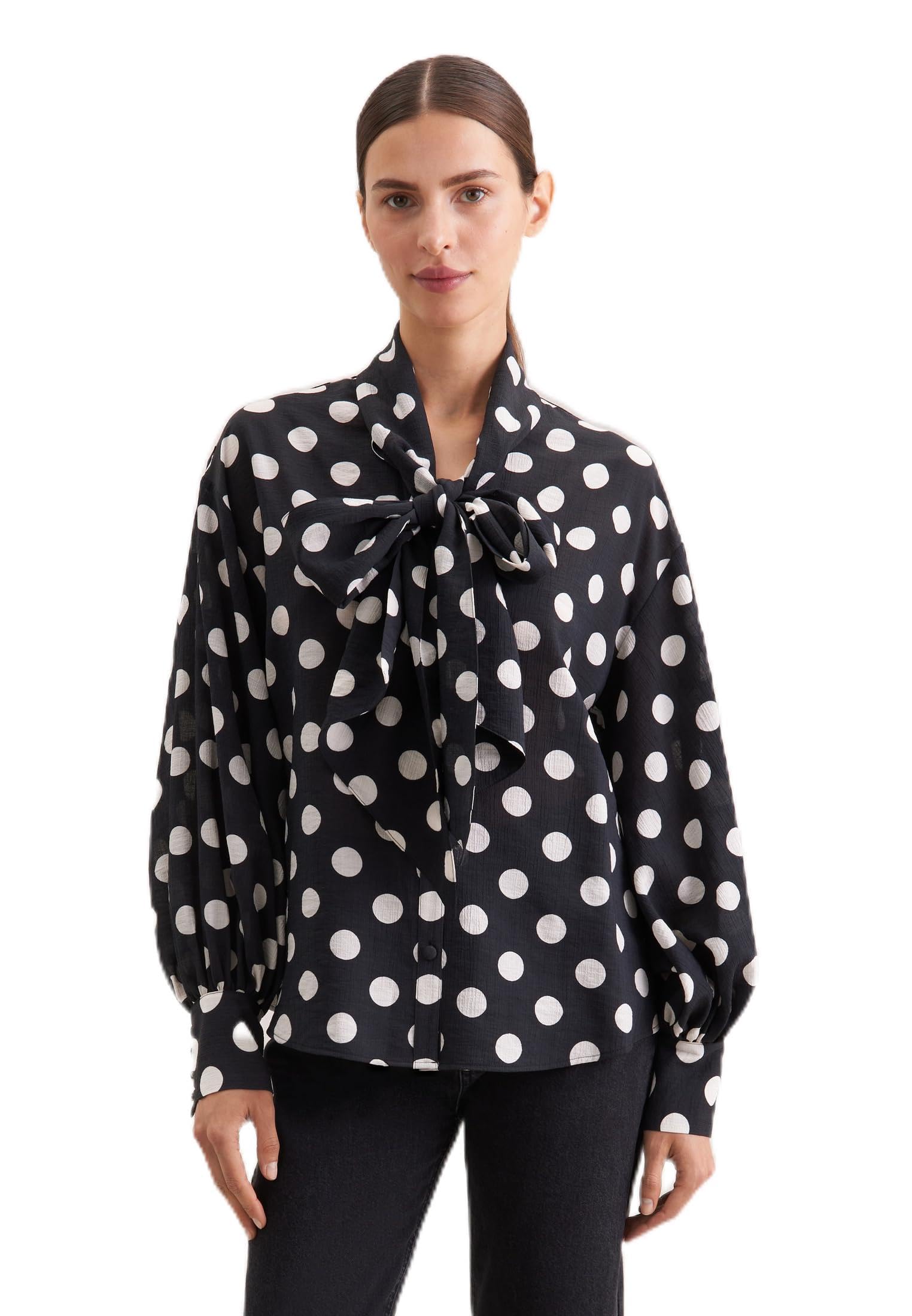 Seidensticker Damen Oversized Fit Langarm Bluse Bluse