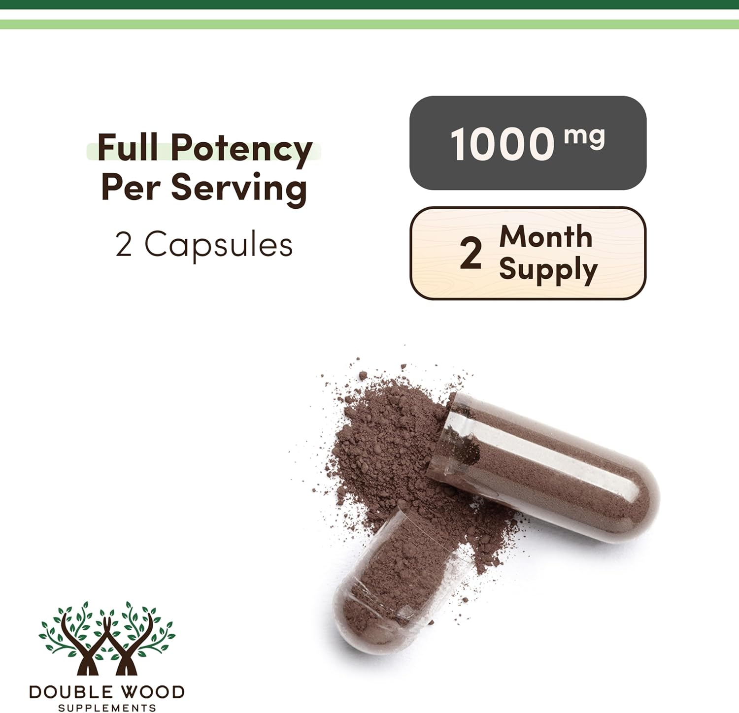 Shilajit Pure Himalayan Capsules (20% Fulvic Acid Supplement) 1,000mg of Authentic Shilajit Extract per Serving, 120 Count (High in Trace Minerals, No Fillers) by Double Wood - Image 6