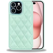 ZHEGAILIAN for iPhone 16 Case, Military-Grade Protection, All-Around Shockproof Corners, Stylish Leather Phone Case for iPhone 16 - Blue